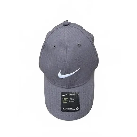 Nike Legacy91 Dri-FIT Gray Strapback Hat NWT - Picture 1 of 5